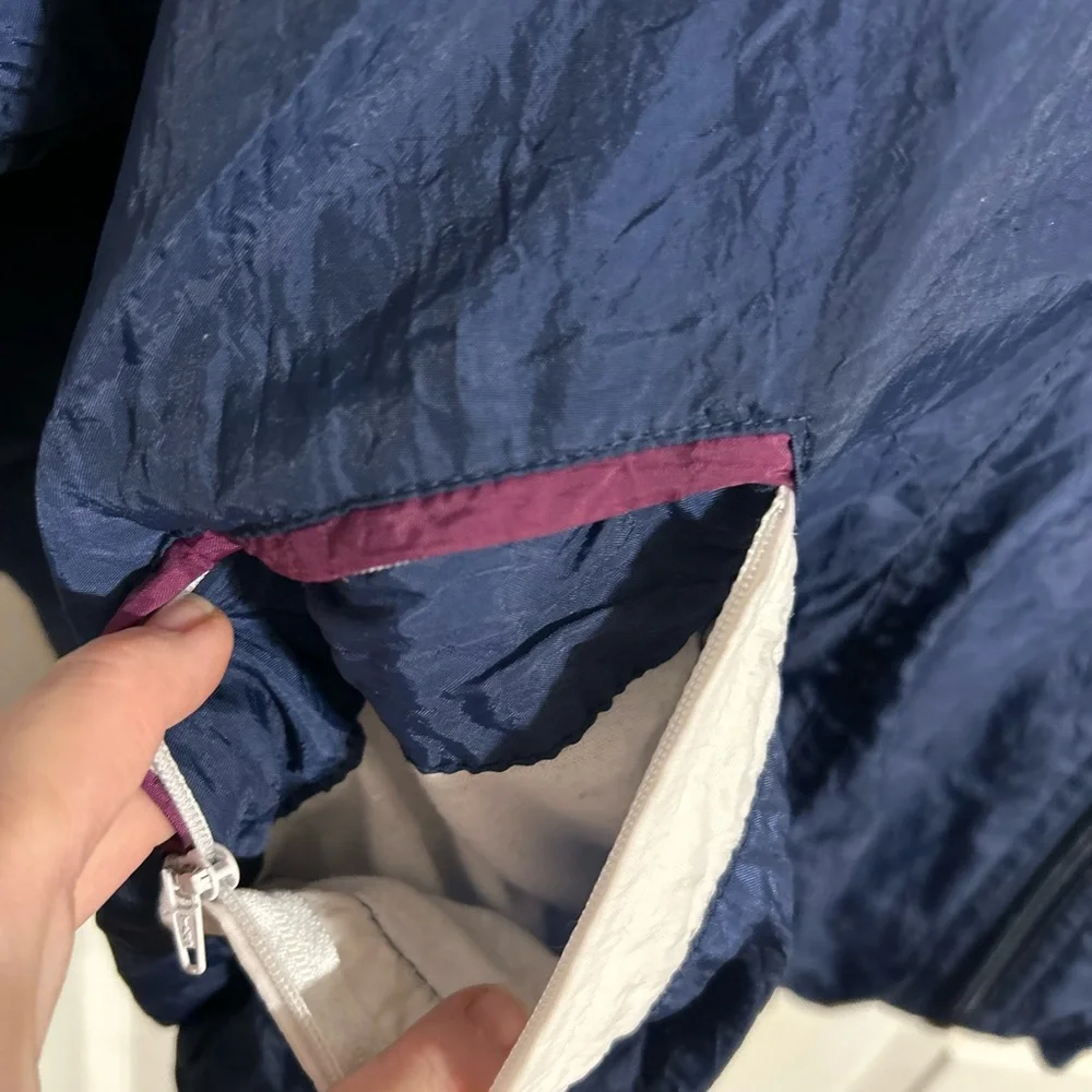 Vintage Perry Ellis Windbreaker Jacket Full Zip Lightweight